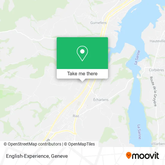 English-Experience map