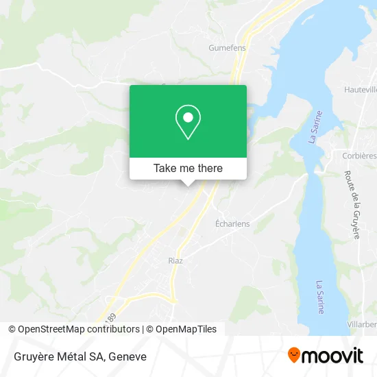 Gruyère Métal SA map