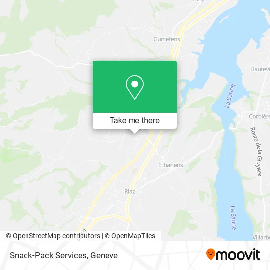 Snack-Pack Services map