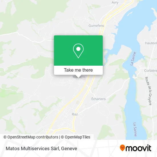 Matos Multiservices Sàrl map