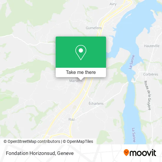 Fondation Horizonsud map