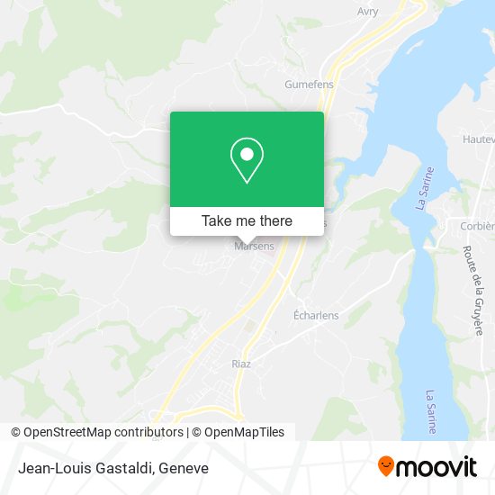 Jean-Louis Gastaldi map