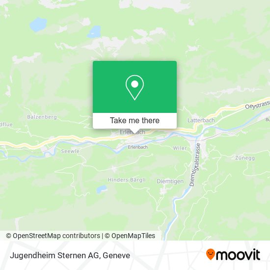 Jugendheim Sternen AG map