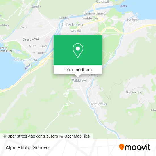 Alpin Photo map