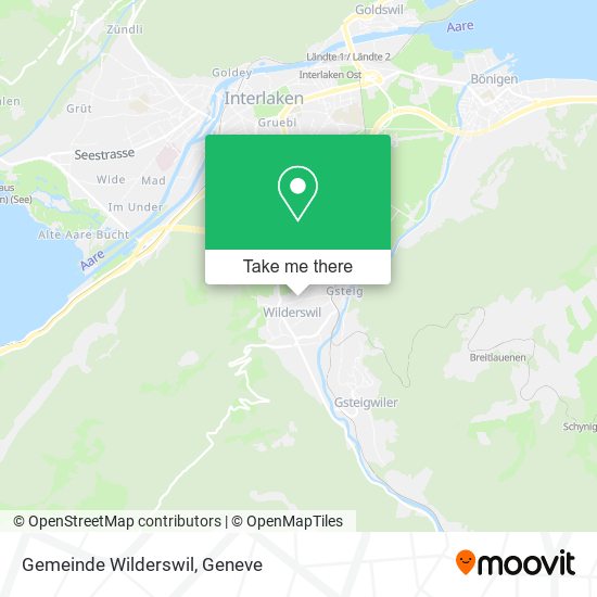 Gemeinde Wilderswil map
