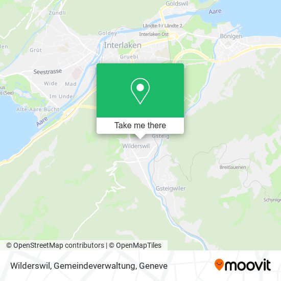 Wilderswil, Gemeindeverwaltung map