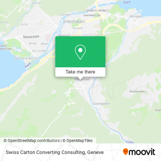 Swiss Carton Converting Consulting map