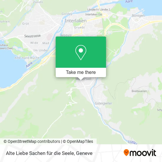 Alte Liebe Sachen für die Seele map