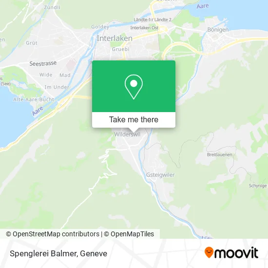 Spenglerei Balmer map