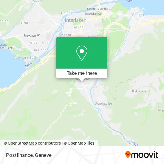 Postfinance map