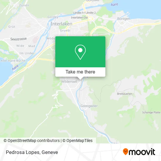 Pedrosa Lopes map