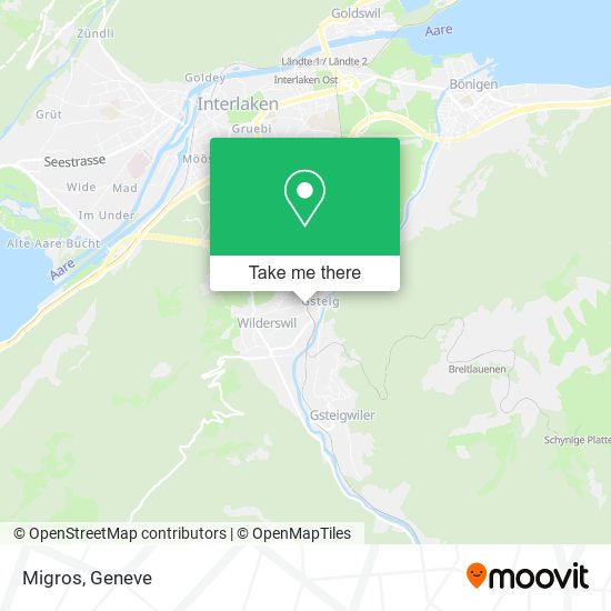 Migros map