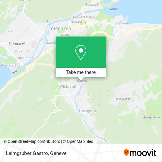 Leimgruber Gastro map
