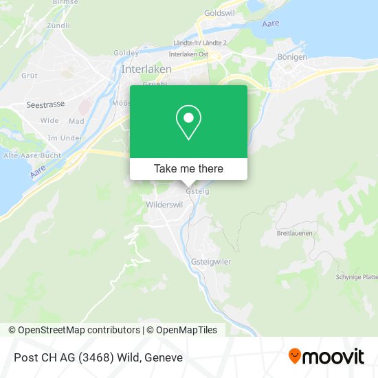 Post CH AG (3468) Wild map