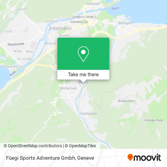 Füegi Sports Adventure Gmbh map
