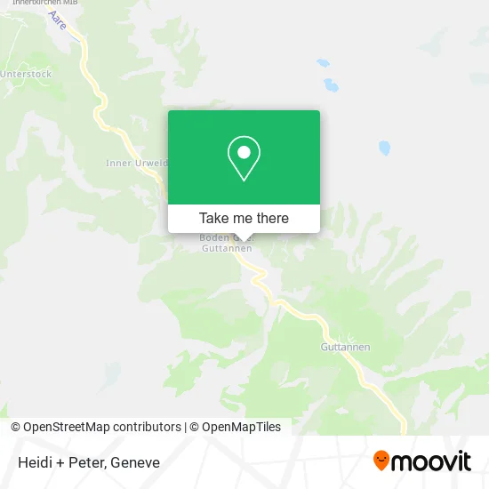 Heidi + Peter map