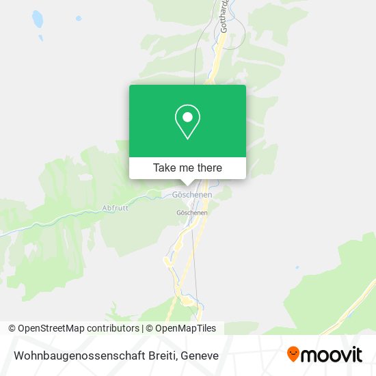 Wohnbaugenossenschaft Breiti map