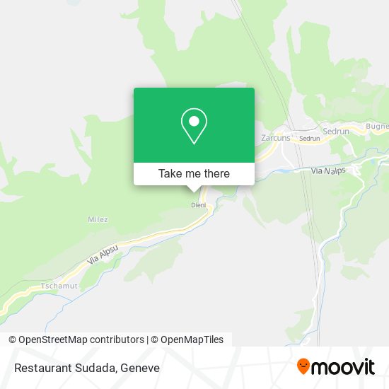 Restaurant Sudada map