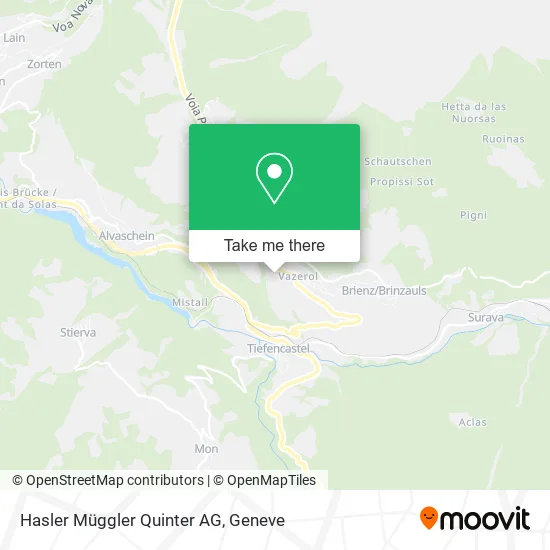 Hasler Müggler Quinter AG map