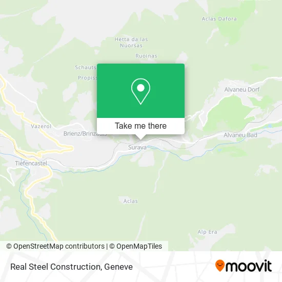 Real Steel Construction map