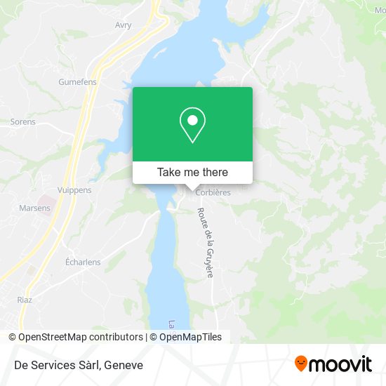 De Services Sàrl map