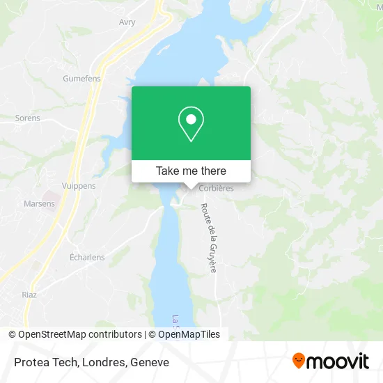 Protea Tech, Londres map