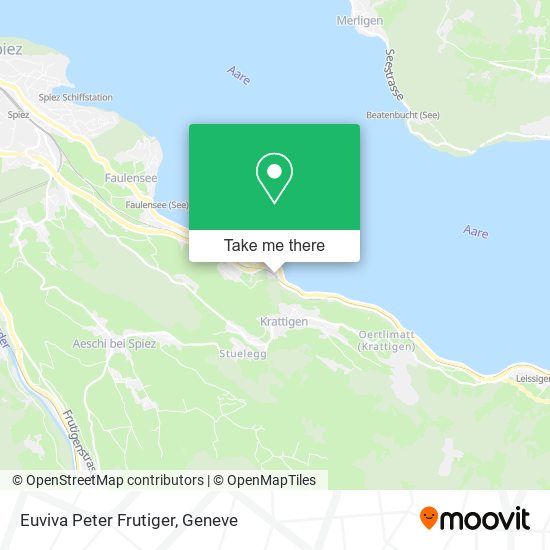 Euviva Peter Frutiger map