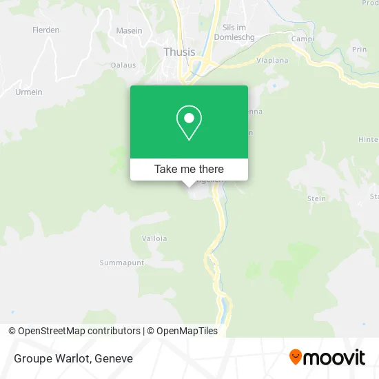 Groupe Warlot map
