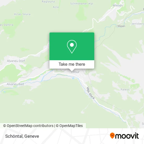 Schöntal map