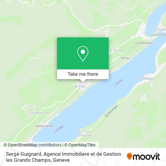 Serge Guignard, Agence Immobiliere et de Gestion les Grands Champs map
