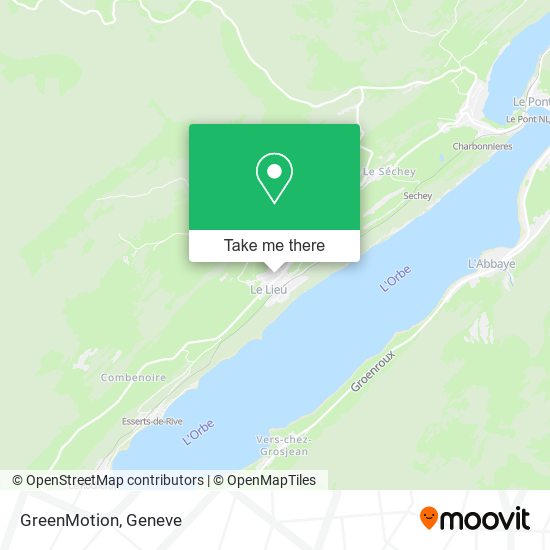 GreenMotion map