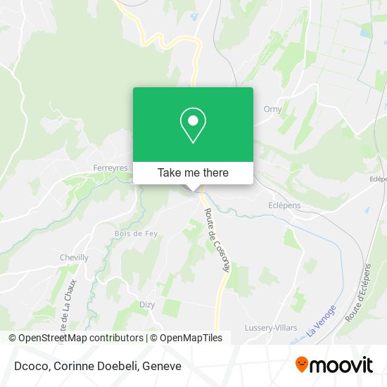 Dcoco, Corinne Doebeli map