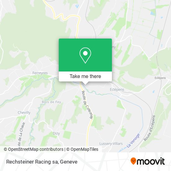 Rechsteiner Racing sa map