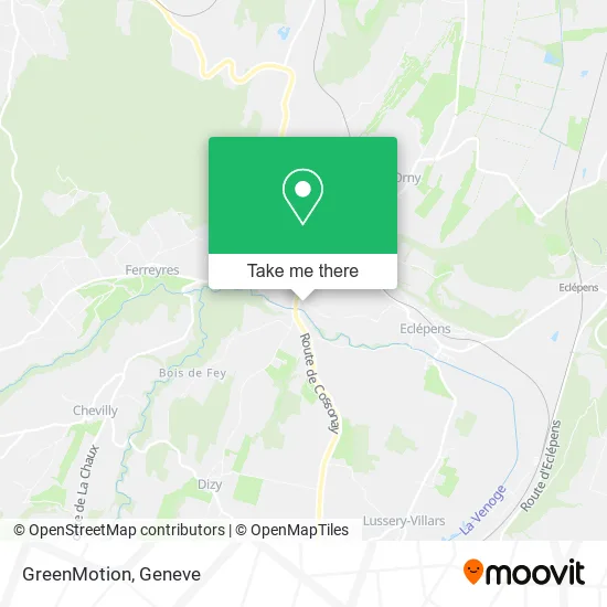 GreenMotion map