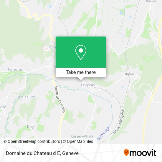 Domaine du Chateau d E map