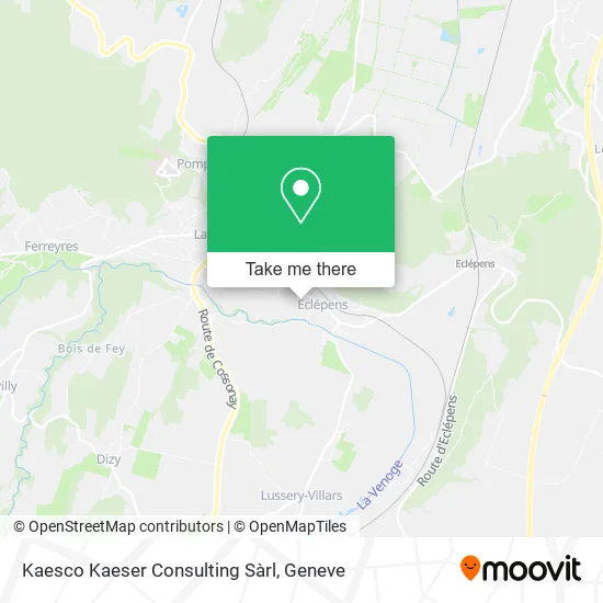 Kaesco Kaeser Consulting Sàrl map
