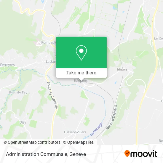 Administration Communale map