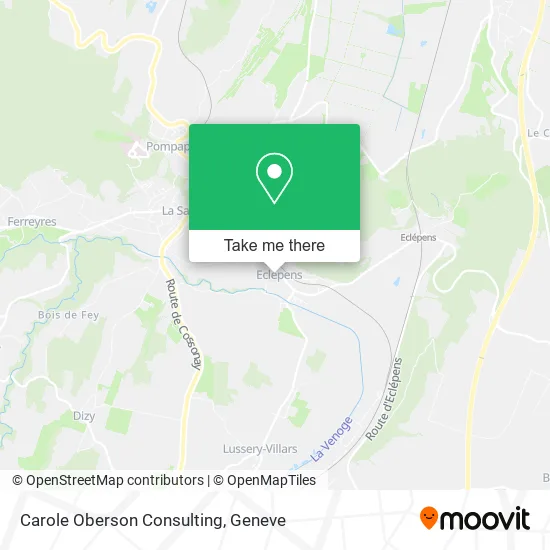 Carole Oberson Consulting map