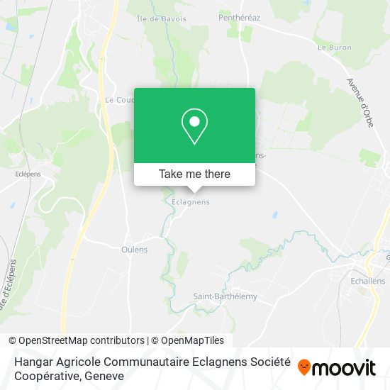 Hangar Agricole Communautaire Eclagnens Société Coopérative map
