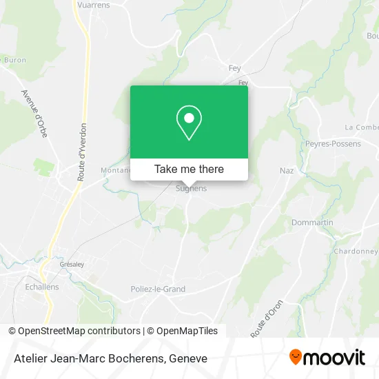 Atelier Jean-Marc Bocherens map