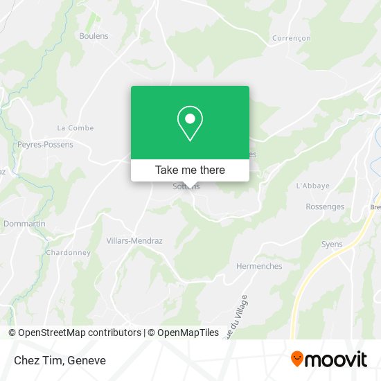 Chez Tim map