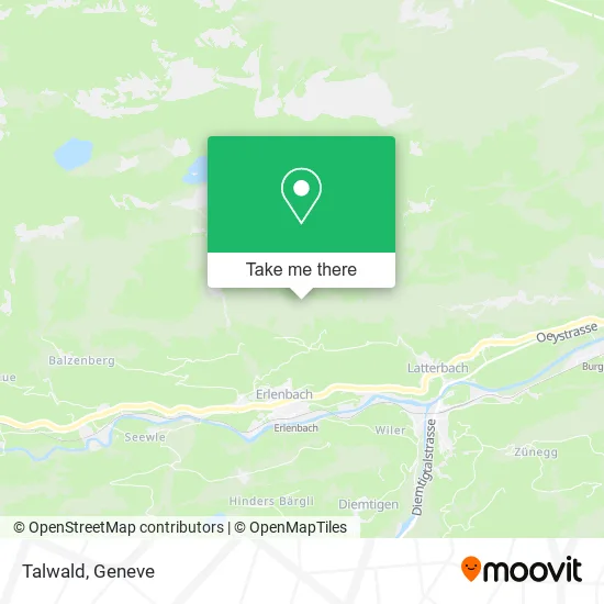 Talwald map