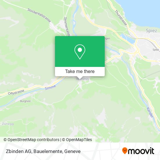 Zbinden AG, Bauelemente map