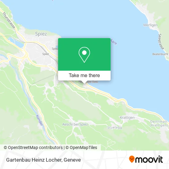 Gartenbau Heinz Locher map