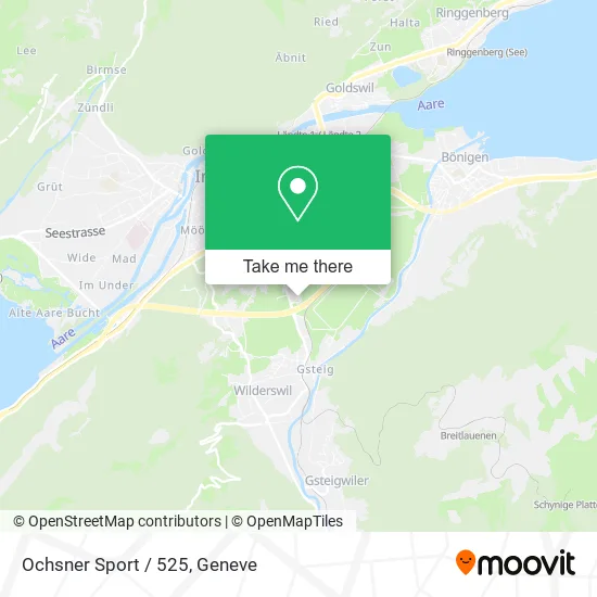 Ochsner Sport / 525 map