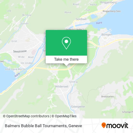 Balmers Bubble Ball Tournaments map
