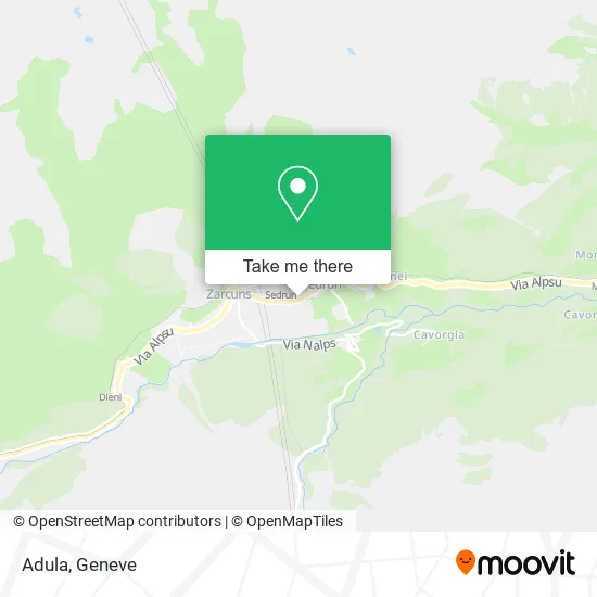 Adula map