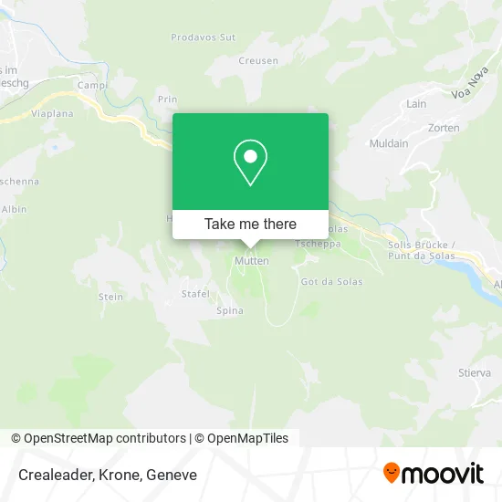 Crealeader, Krone map