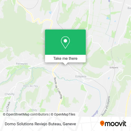 Domo Solutions Reviejo Buteau map