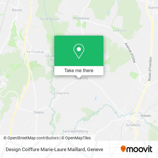 Design Coiffure Marie-Laure Maillard map